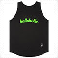 ballaholic LOGO TankTop　黒/ライムグリーン
