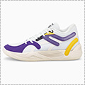 PUMA TRC Blaze Court　プーマホワイト/スペクトライエロー
