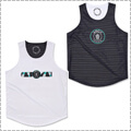 Arch Crush Dot Rev. Tank　白/黒