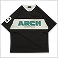 Arch Bi-color Oversized Tee　黒