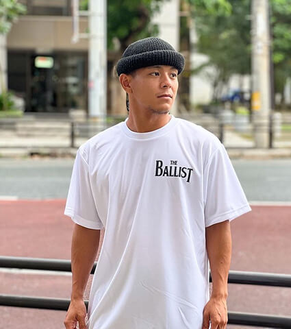 Ballist Rock and Roll Logo Tee　白