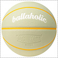 ballaholic×TACHIKARA Playground Basketball　グレーベージュ/イエロー 7号球