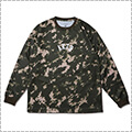 AKTR Ghost Camo Cut-Up Sports L/S　緑