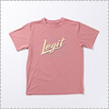 [キッズサイズ]LEGIT Triangle Zone Tee　Sピンク