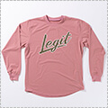 LEGIT Brush Up L/S(22AW)　Sピンク