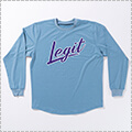 LEGIT Brush Up L/S(22AW)　ダスティブルー