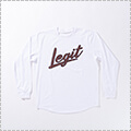 [キッズサイズ]LEGIT Brush Up L/S(22AW)　白