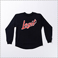 [キッズサイズ]LEGIT Brush Up L/S(22AW)　黒
