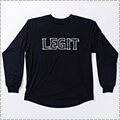 LEGIT Old Frame L/S　黒