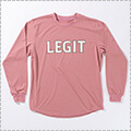 LEGIT Old Frame L/S　Sピンク