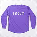 LEGIT Borderless L/S　Lパープル