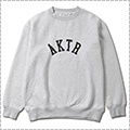 AKTR Cut-Up Sweat Crew Neck　ライトグレー