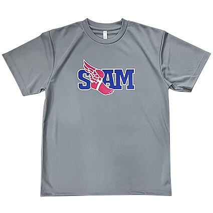 SLAM Wing Foot Tee　グレー