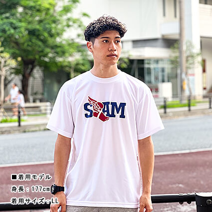 SLAM Wing Foot Tee　白