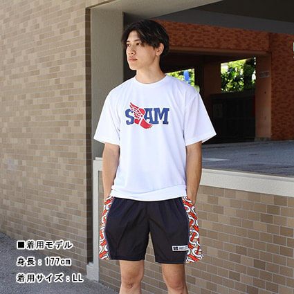 SLAM Wing Foot Tee　白