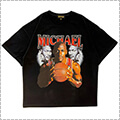 HOMAGE TEES Michael Jordan S/S Rap Tee　黒