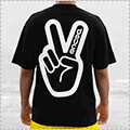 Deuce Street Tee "Statement"　黒