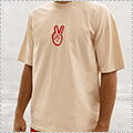 Deuce Street Tee "Everyone Loves an Underdog"　グレー