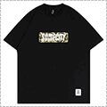 SOMECITY Box Logo Tee　黒/カモ