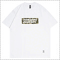 SOMECITY Box Logo Tee　白/カモ