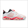 [レディースサイズ]NIKE Air Jordan 6 Retro Low GS　白/アトモスフィア