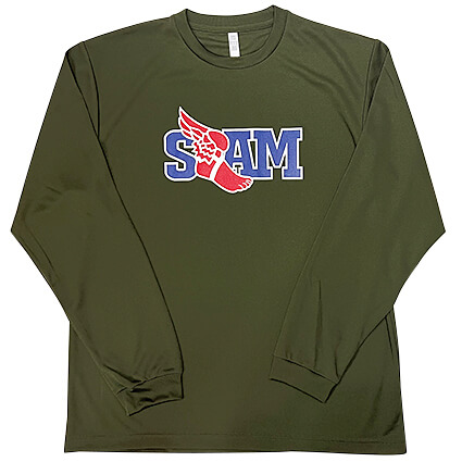 SLAM Wing Foot L/S　オリーブ