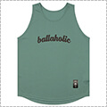 ballaholic LOGO TankTop　パイングリーン/黒