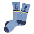 Arch Drop Line Crew Mid. Socks　スレートブルー/紺