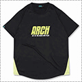 Arch Split Logo Tee　黒