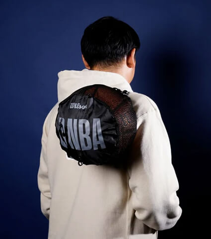 Wilson NBA Single Ball Carry Bag　黒