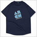 Arch Block Storm Tee　紺