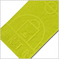 AKTR Sports Towel "B.BALL COURT"　イエロー
