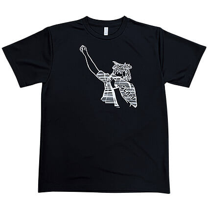SLAM the Chosen One Tee "Rose"　黒