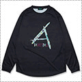 Arch Scratched L/S　黒