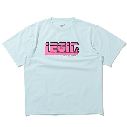LEGIT Block Tee　ミント
