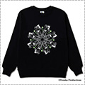 AKTR x ATOM Crew Sweat　黒
