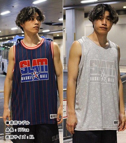 SLAM RV Game Tank　紺/グレー