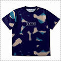 AKTR Scribble AKTR Logo Sports Tee　紺