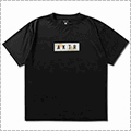AKTR Scribble Box Logo Sports Tee　黒