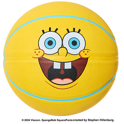 SPALDING Sponge Bob Smile Basketball　イエロー/5号球