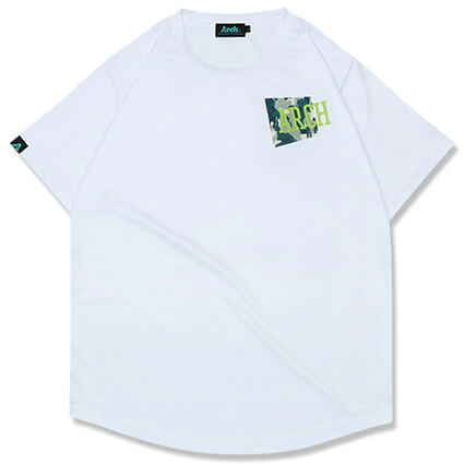 Arch Watercolor Tee　白