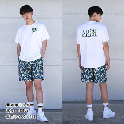 Arch Watercolor Tee　白