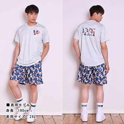 Arch Watercolor Tee　シルバーグレー