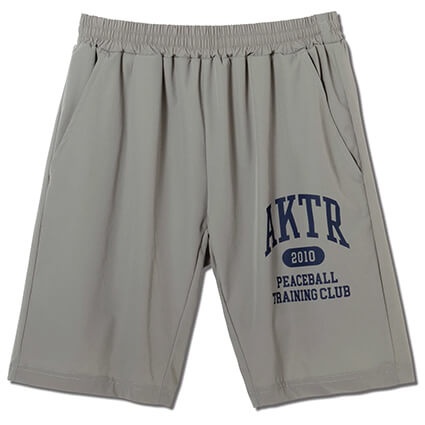 AKTR Peaceball T.C. 6.5-Inch Shorts　グレー