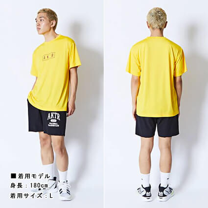 AKTR Peaceball T.C. 6.5-Inch Shorts　黒