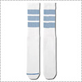 AKTR Monster Socks　白/ライトブルー