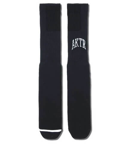 AKTR Monster Socks "COLLEGE LOGO"　紺