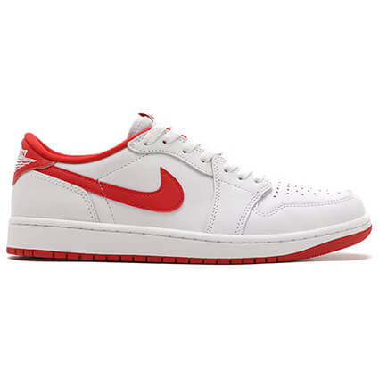 NIKE Air Jordan 1 Retro Low OG　白/ユニバーシティレッド
