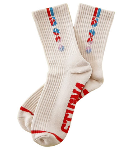 STUNNA HEX Socks　赤