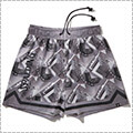 SPALDING Geometric Fabric Shorts　グレー